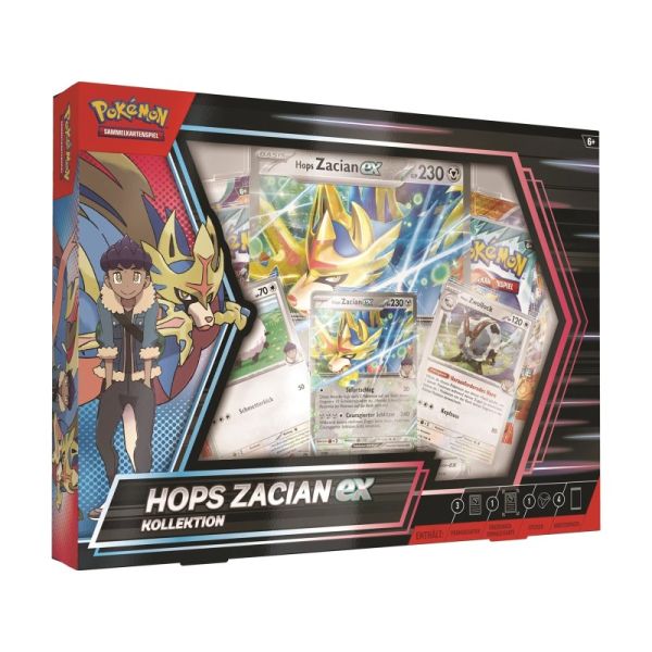 Pokémon Hops Zacian ex Box - Englisch