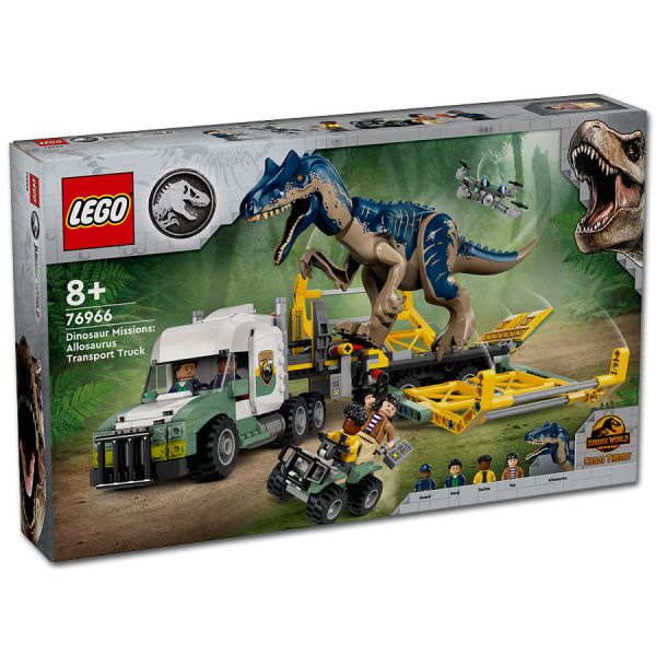 LEGO® Jurassic World™ 76966 - Dinosaurier-Missionen: Allosaurus-Transporter