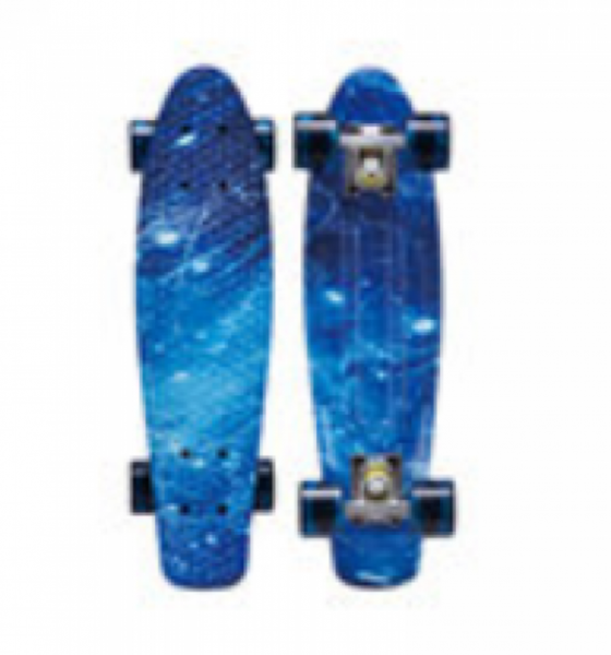 Skateboard 22&quot; Classical blue Style