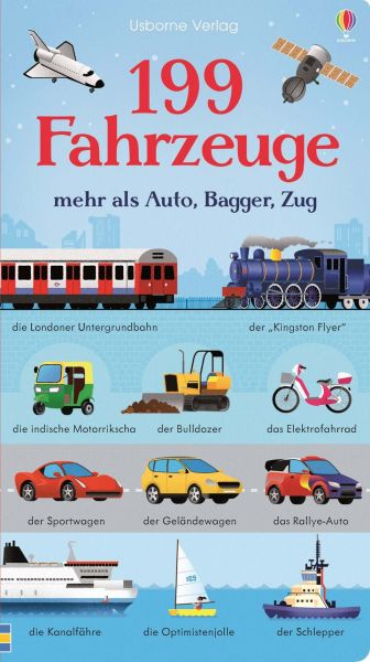 Usborne Verlag - 199 Fahrzeuge