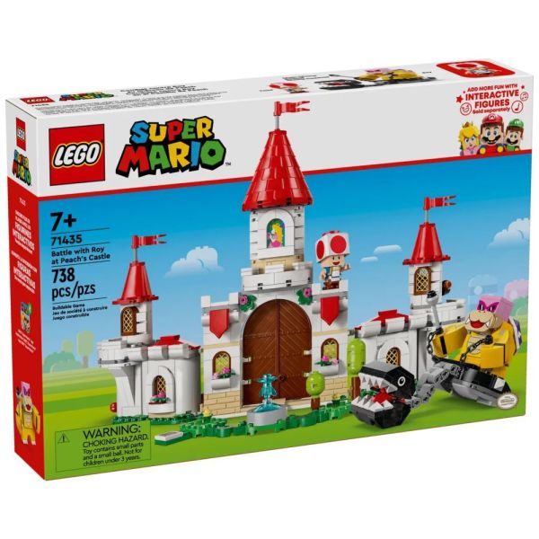 LEGO® Super Mario™ 71435 - Showdown mit Roy im Pilz-Palast