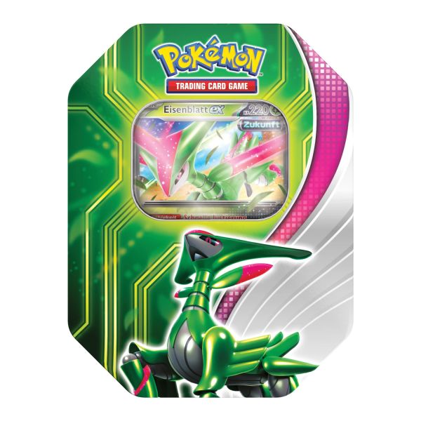 Pokemon Tin-Box Paradox Clash Iron Leaves- Englisch