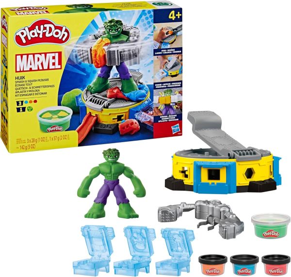 Play-Doh - Marvel Hulk Quetsch- und Schmetterspass