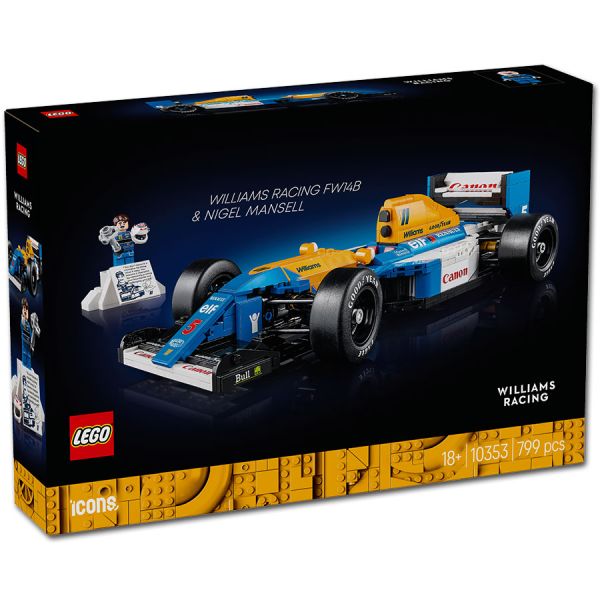 LEGO® Icons 10353 - Williams Racing FW14B mit Nigel Mansell