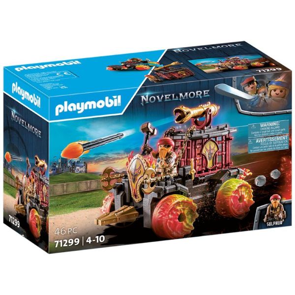 PLAYMOBIL® 71299 - Novelmore Burnham Raiders - Feuerkampfwagen