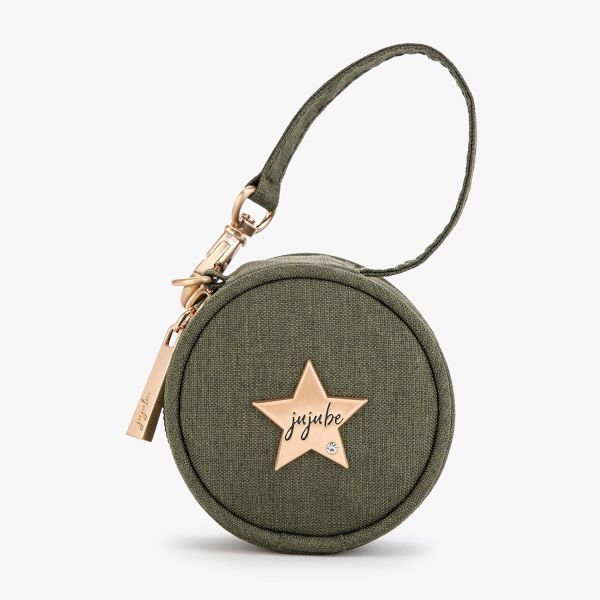 XY Collection - Schnuller Tasche Olive Rose