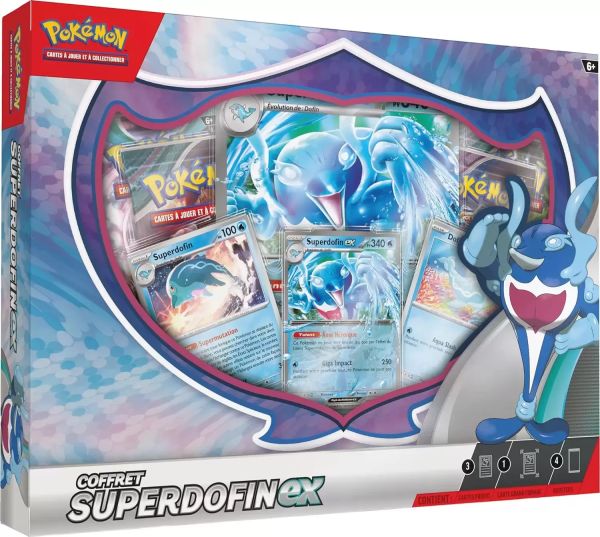 Pokemon Superdofin ex Box - Französisch