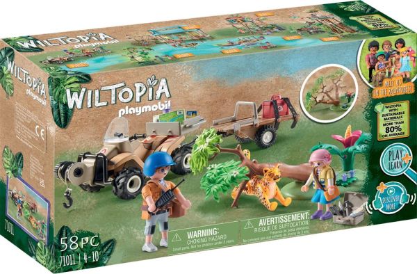 PLAYMOBIL® 71011 - Wiltopia - Tierrettungs-Quad