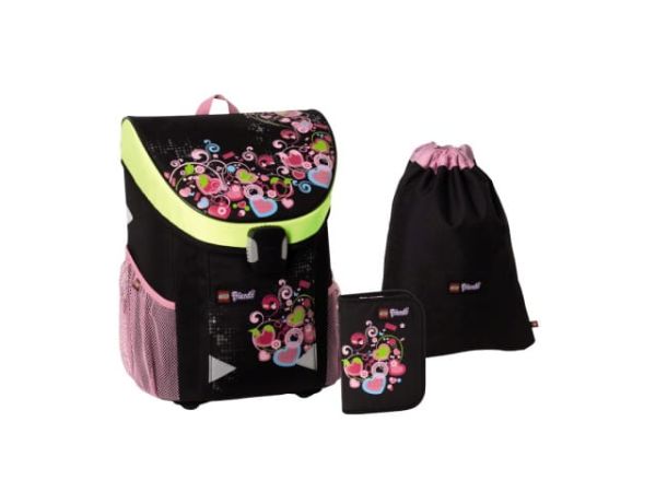 LEGO® Friends - Easy Schulrucksack-Set &quot;Powerful&quot; 3-teilig