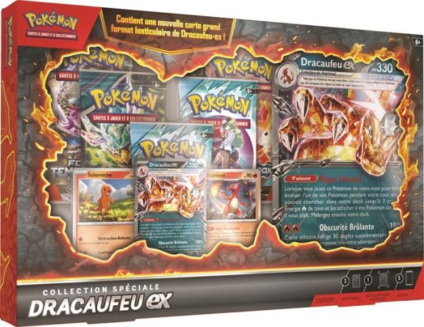 Pokemon Dracaufeu ex Special Collection Box - Französisch