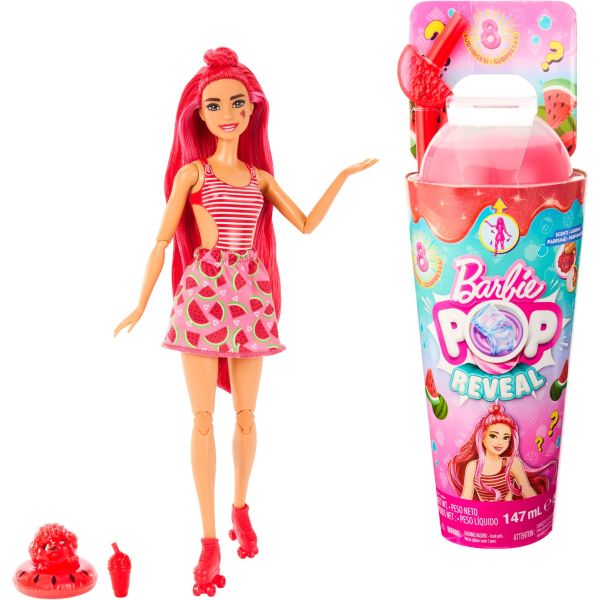 Mattel - Barbie Pop! Reveal Juicy Fruits - Wassermelone