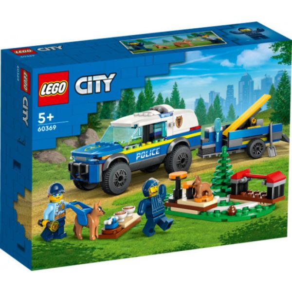 LEGO® City 60369 - Mobiles Polizeihunde-Training