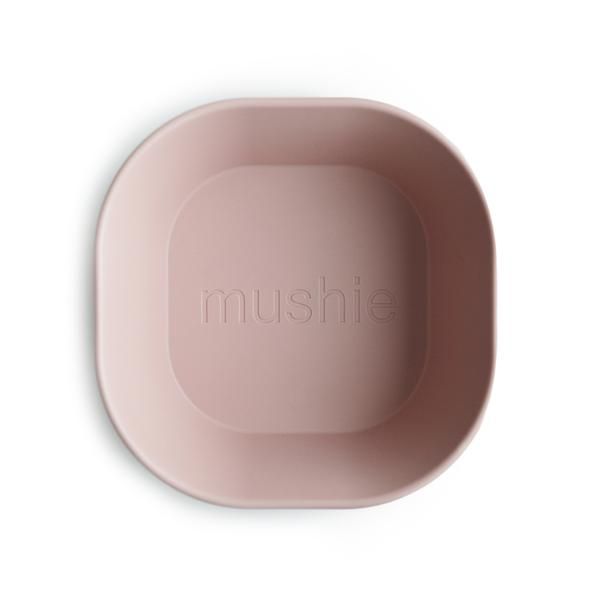 Mushie - 2er Set Schalen Square Blush