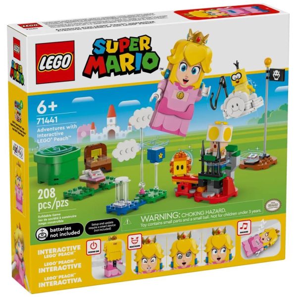 LEGO® Super Mario™ 71441 - Abenteuer mit dem interaktiven LEGO Peach