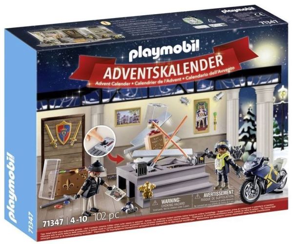 PLAYMOBIL® 71347 - Adventskalender Polizei Museumsdiebstahl