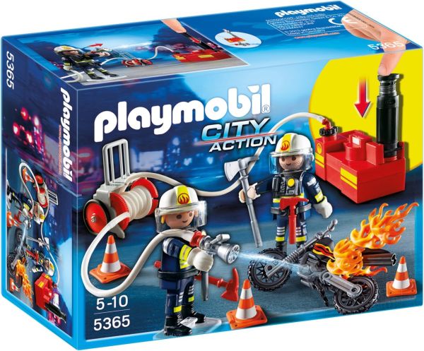 PLAYMOBIL® 5365 - Feuerwehrmänner mit Löschpumpe
