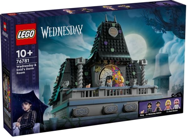 LEGO® Wednesday 76781 - Wednesdays und Enids Zimmer im Studentenwohnheim