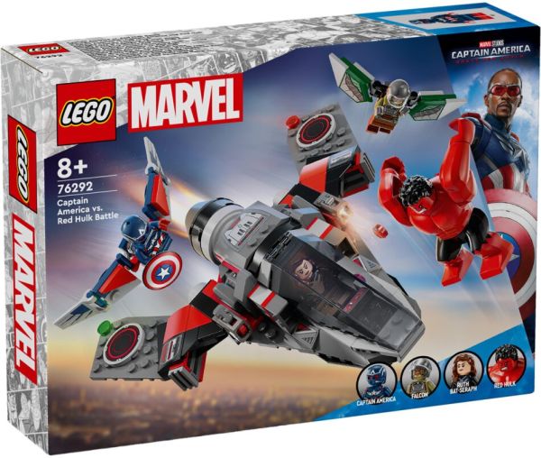 LEGO® Marvel 76292 - Showdown zwischen Captain America und Red Hulk