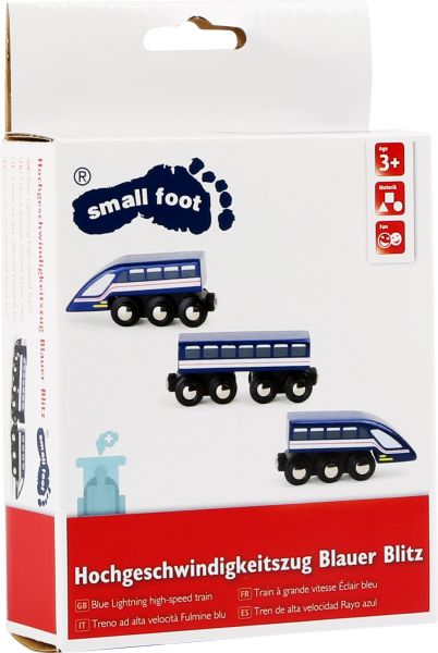 Small Foot - Hochgeschwindigkeitszug „Blauer Blitz“