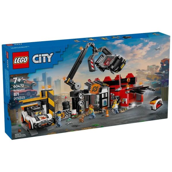 LEGO® City 60472 - Schrottplatz mit Autos