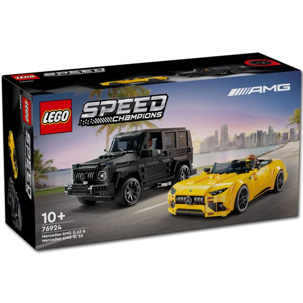 LEGO® Speed Champions 76924 - Mercedes-AMG G 63 &amp; Mercedes-AMG SL 63