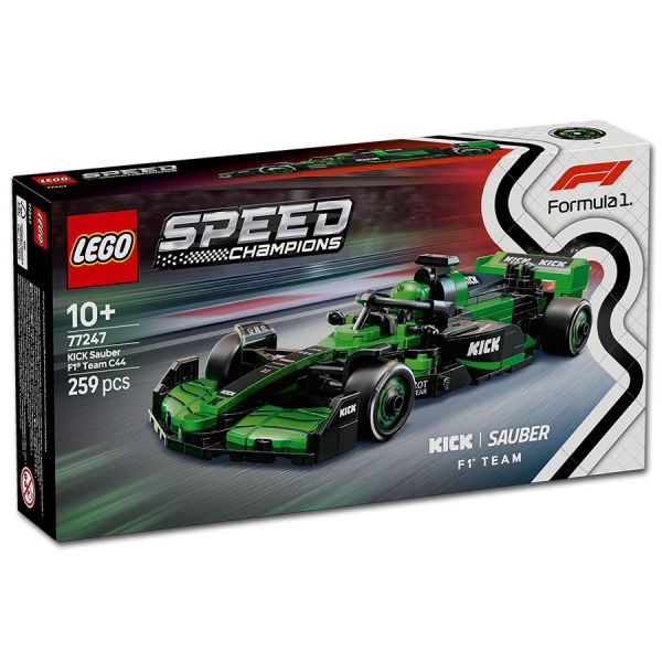 LEGO® Speed Champions 77247 - KICK Sauber F1 Team C44 Rennauto