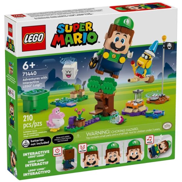 LEGO® Super Mario™ 71440 - Abenteuer mit dem interaktiven LEGO Luigi