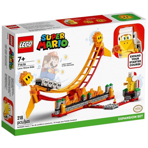 LEGO® Super Mario™ 71416 - Lavawelle-Fahrgeschäft Erweiterungsset