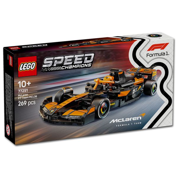 LEGO® Speed Champions 77251 - McLaren F1 Team MCL38 Rennauto