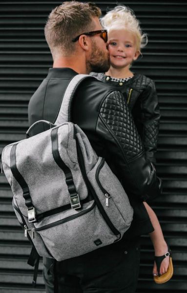 XY Collection - Papa Wickelrucksack Hatch Greymatter