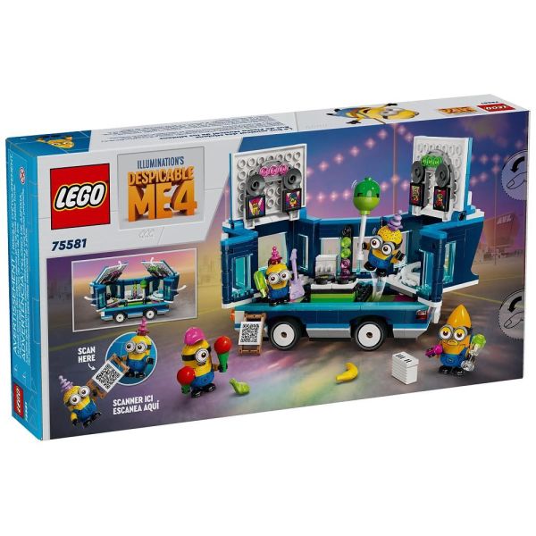 LEGO® Minions 75581 - Ich Einfach unverbesserlich 4 - Minions und der Party Bus