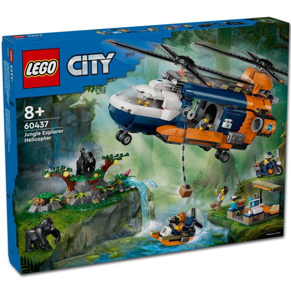 LEGO® City 60437 - Dschungelforscher-Hubschrauber