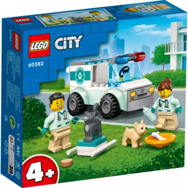 LEGO® City 60382 - Tierrettungswagen