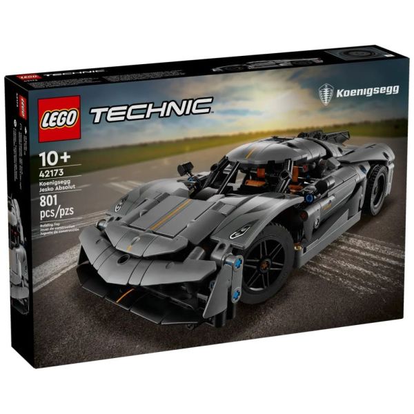 LEGO® Technic 42173 - Koenigsegg Jesko Absolut Supersportwagen in Grau