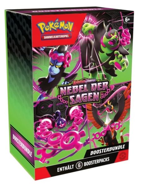 Pokémon SV06.5 Nebel der Sagen - 6 Booster Bundle - Deutsch