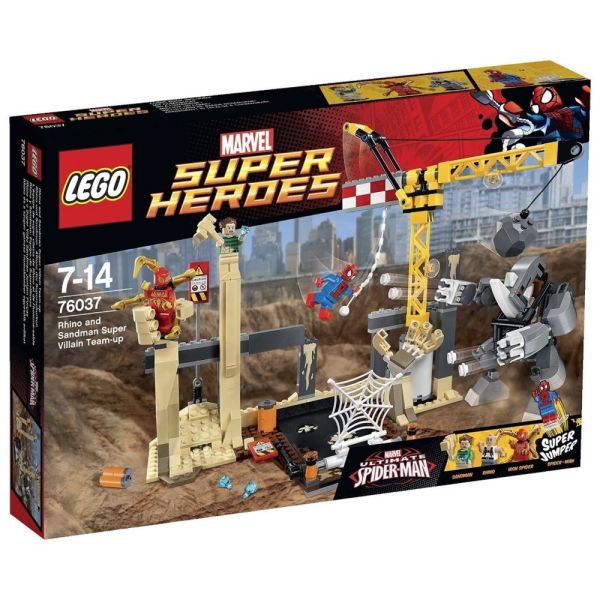 LEGO® Super Heroes 76037 - Rhino und Sandman: Allianz der Superschurken