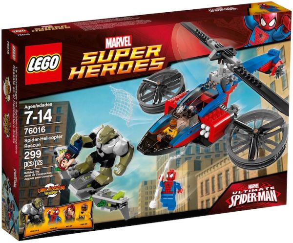 LEGO® Super Heroes 76016 - Rettung mit dem Spider-Helikopter