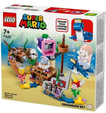 LEGO® Super Mario™ 71416 - Dorrie und das versunkene Schiff